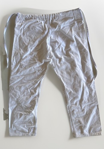 Neu 5 Sport All Around Herren Brazilian Jiu Jitsu weiß BJJ Gi Hose Größe A0 - Bild 5 von 5