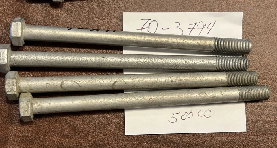 Lote de 20 pernos de motor Triumph T-90, T-100, T-500, T650 Foto 4 de 4