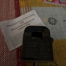 EGauge Systems ECS20-200 Current Transformer Split-Core CT 20mm 200A 600VAC