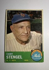 1963 Topps - Casey Stengel #233