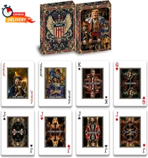 Trump Playing Cards - MAGA Poker Cards,Standard Waterproof & Perspective-Proof T