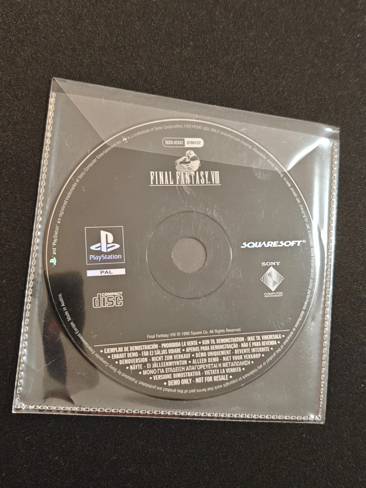 Démo Final Fnatasy VIII En Loose - Sony PS1 Playstation 1 - Photo 1/1