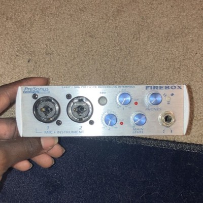 PreSonus FireBox FireWire Audio Interface 24-bit/96kHz 6-Ch MIDI S/PDIF