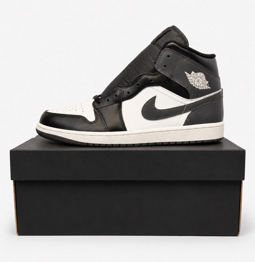 Jordan 1 Mid Grey White for Sale | Authenticity Guaranteed | eBay