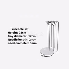 Kebab Barbecue Rack BBQ Cookware Roaster Rack Grill Vertical Stand Spanish Outdo