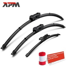 3x Scheibenwischer Wischerblatt 650/475/325 für VW Passat 3G2 3G5 Arteon T-ROC