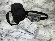 Canon PowerShot A40 PC1019 Vintage Digital Camera 2001 Works w/ Bag & Manual