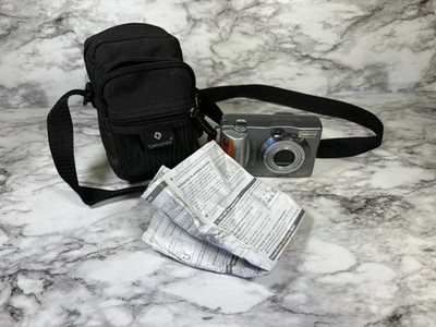 Canon PowerShot A40 PC1019 Vintage Digital Camera 2001 Works w/ Bag & Manual