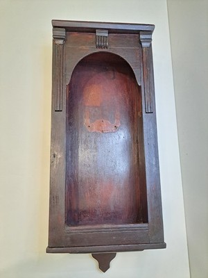 Wall clock Gustav Becker Wooden Large Big Case Box Antique Old Vintage