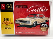 Amt 1964 64 Olds Cutlass 442 3 In 1 125 Model Kit New Mib Sealed 2021