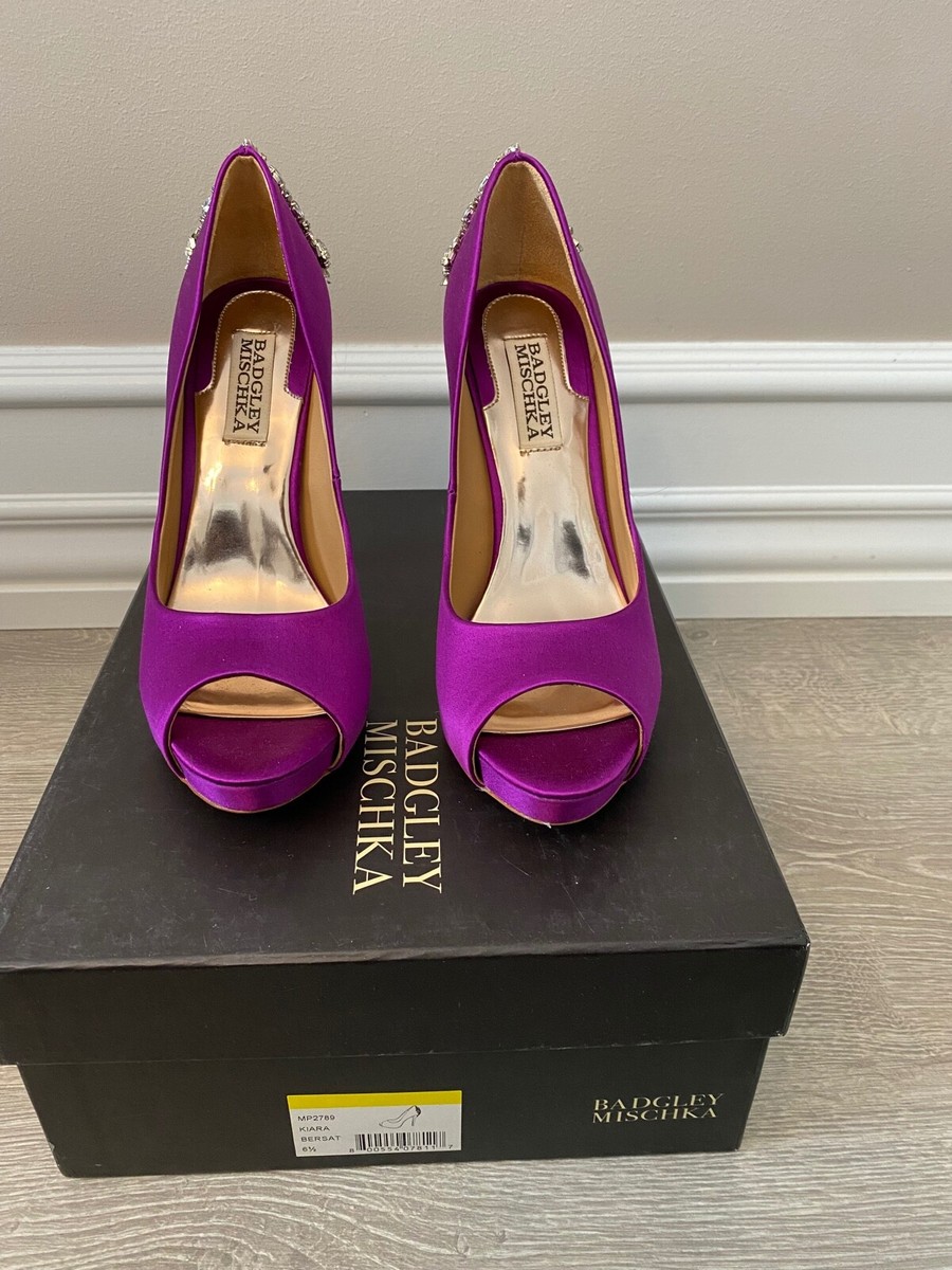 Badgley Mischka Women's Kiara Platform Pump 6.5 Radiant Badgley Mischka Women's Kiara Platform Pump 6.5 Radiant