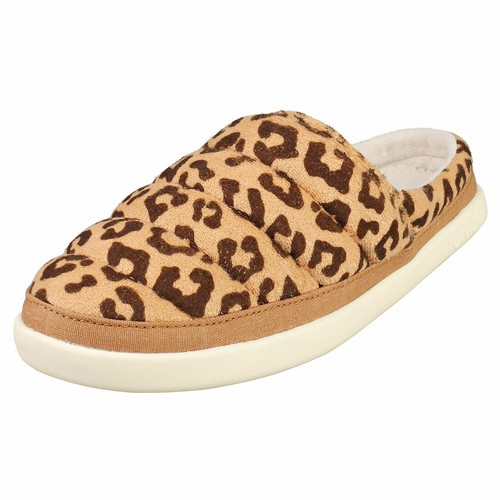 toms leopard print slippers