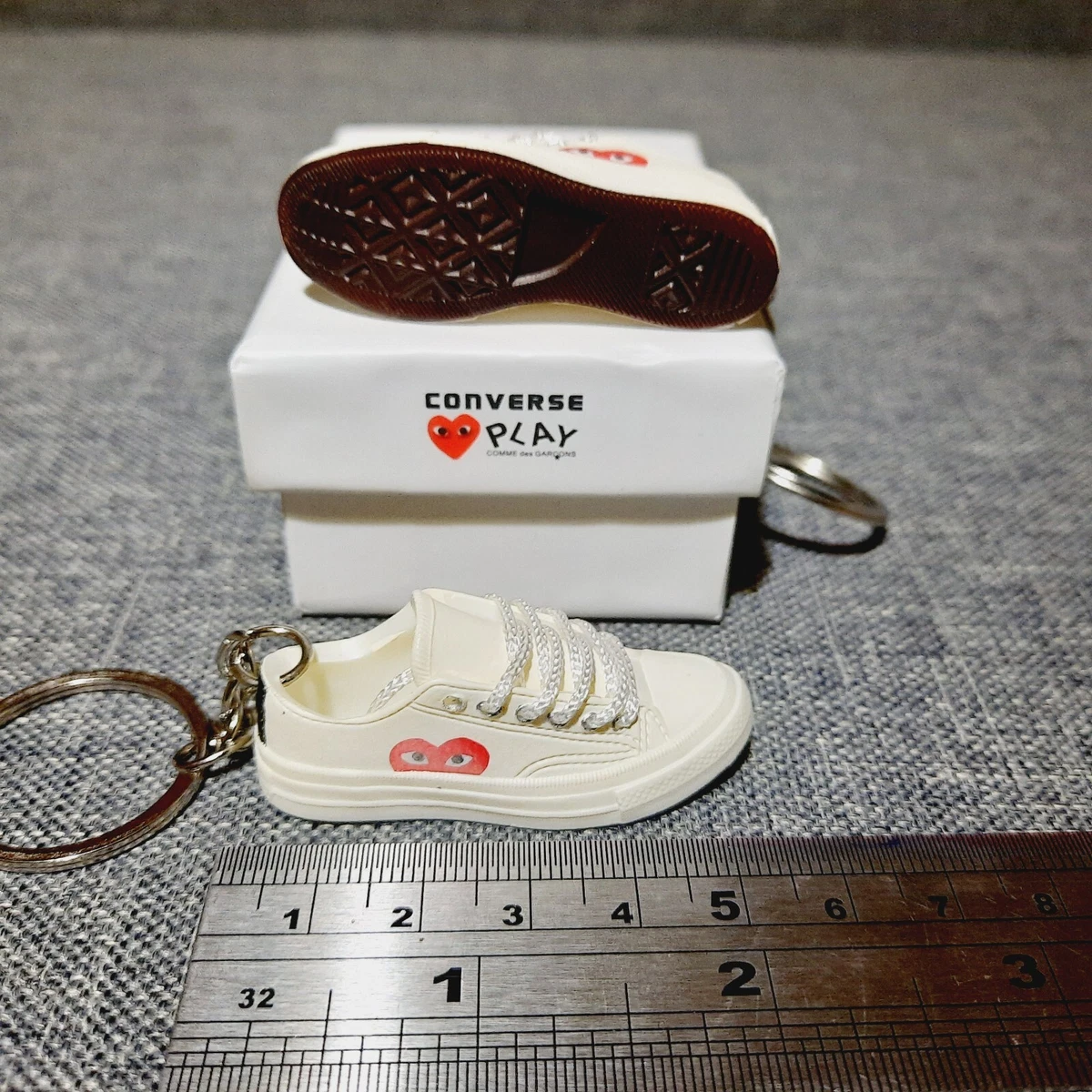 Mini on sale converse keyrings