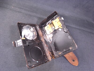 VINTAGE GERMANY DAIMON 413 RED / GREEN SIGNAL POCKET TORCH