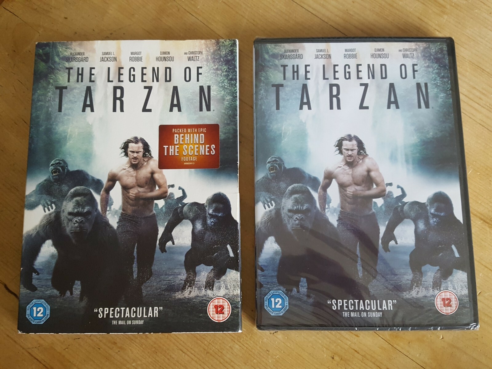 The Legend Of Tarzan 2016 - Dvd - New/Sealed - Free Postage