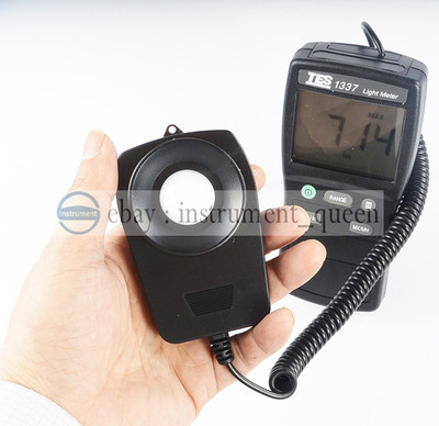 TES-1337 Digital Light Meter Spectral Sensitivity close to CIE photopic Curve.