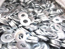 3/8" USS Flat Washers Zinc Plated