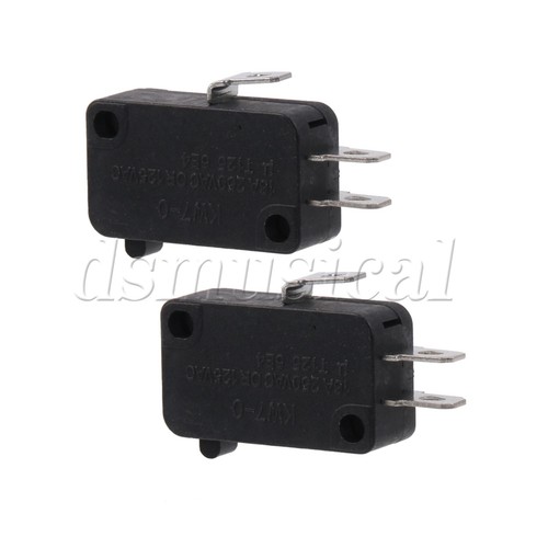 10Pcs Microwave Oven Door Limit Switch Replacement 16A 125-250V NC NO - Picture 6 of 8