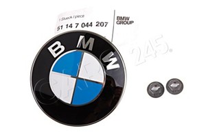 Genuine Bmw Z4 E85 E86 E89 Front Emblem Bonnet Or Wing Badge W Spring Nuts 70mm Ebay