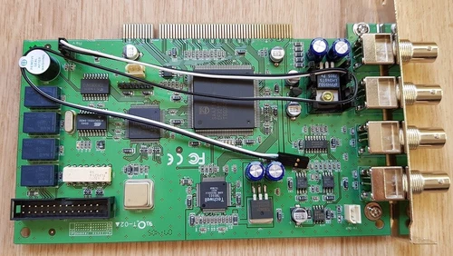 4-Channel 4 CH DVR + 1CH TV Out PCI Surveillance Video Capture Card