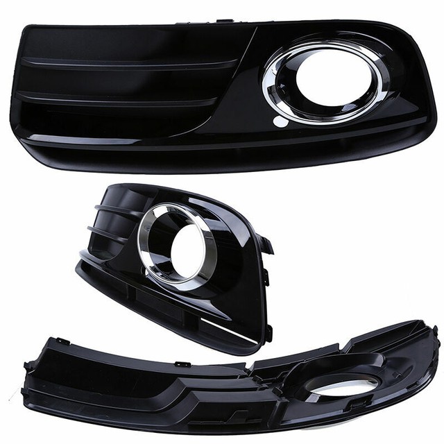 Front Bumper Fog Light Grille Cover Left Side For Audi Q5 Facelift 2013