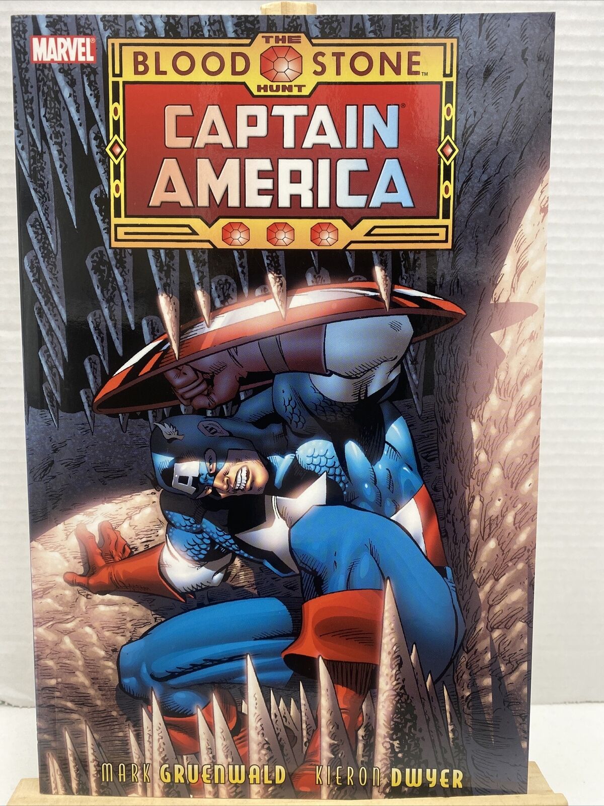 Captain America The Bloodstone Hunt 2nd Ed. 1st. Print **NEW** TPB