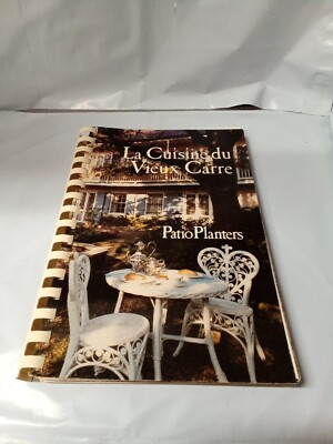 #ad La Cuisine Du Vieux Carre Patio Planters First Edition 1984 Very Rare $75.00