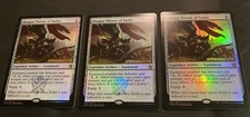 MTG 3x FOIL Dragon Throne of Tarkir (Launch Promo) Khans of Tarkir Magic