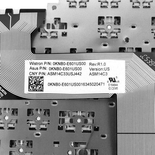 Robuste Ersatztastatur mit Hintergrundbeleuchtung für Asus G751J G751JL G751JM - Afbeelding 7 van 8