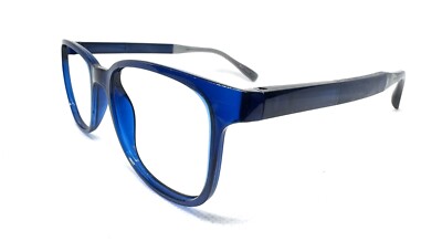 AWEAR CHARMANT CC3708 BLUE FLEX COOL LENSES EYEGLASSES 51-18 