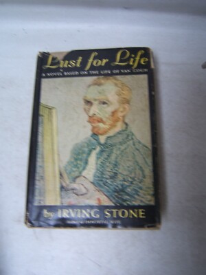 Lust for Life Irving Stone Novel of Life of Vincent Van Gogh Rare Dust Jacket 