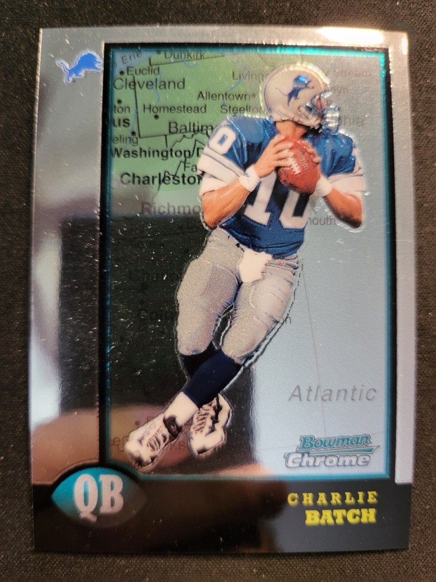 ちゃーりー出品 1998 Bowman Chrome Charlie Batch RC INTERSTATE Card #206 - Lions
