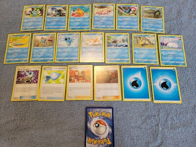 #ad #ad Pokemon Tcg Water Deck Building Card Set Building Nm Lp Build Better Decks $2.49