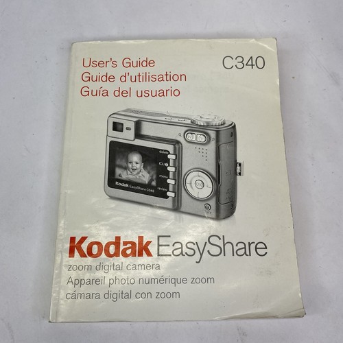 Kodak Easyshare Point And Shoot C340 5.0 MP 3x Zoom Digital Camera - Picture 14 of 14