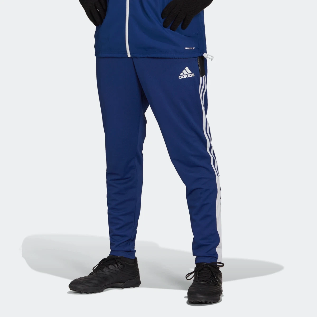 Tåler strimmel Modtager maskine Adidas Originals Mens Tiro Primeblue Warm Football Tracksuit Bottoms Blue |  eBay