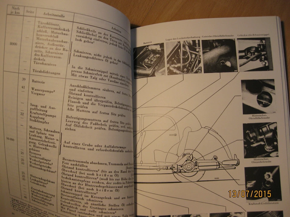 Betriebsanleitung, Bedienungsanleitung, Mercedes Benz 220 a - Bild 4 von 4