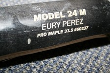 EURY PEREZ GAME USED X-MODEL BAT NEW YORK YANKEES WASHINGTON NATIONALS