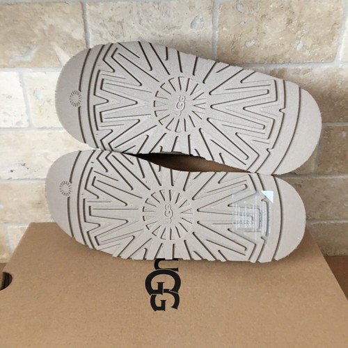 UGG TAZZ BRAID CHESTNUT SUEDE PLATFORM SLIPPERS SHOES MOCCASIN CLOG SIZE 6 WOMEN eBay