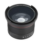 58mm/2.3" 0.35X Fisheye Lens Wide Angle Close-Up Lens For Canon Slr Dslr Camera