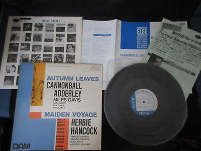 Cannonball Adderley Autumn Herbie Hancock Maiden Japan Vinyl EP