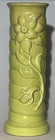 VTG MidCentury Modern Huge Sebring Pottery Vase Chartreuse rare labeled
