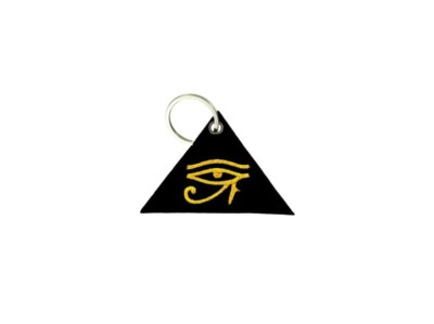 Porte-clés Brodé Croix Du Nil – Motif Ankh égyptien – Espoir Et Vie – Neuf