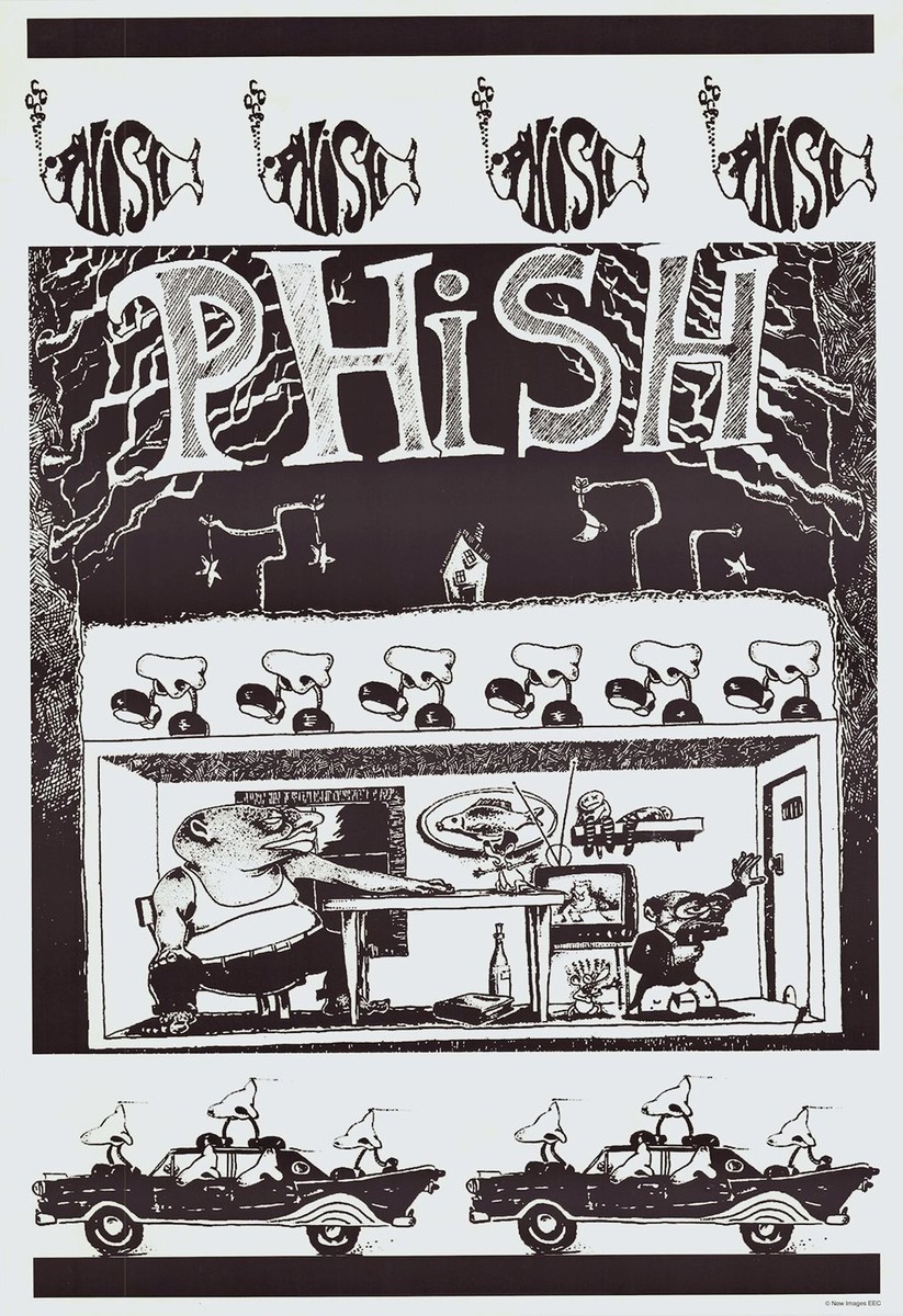 貴重 Trey Anastasio poster phish ポスター 2 Tonight's poster for Trey Anastasio Band by Status Serigraph