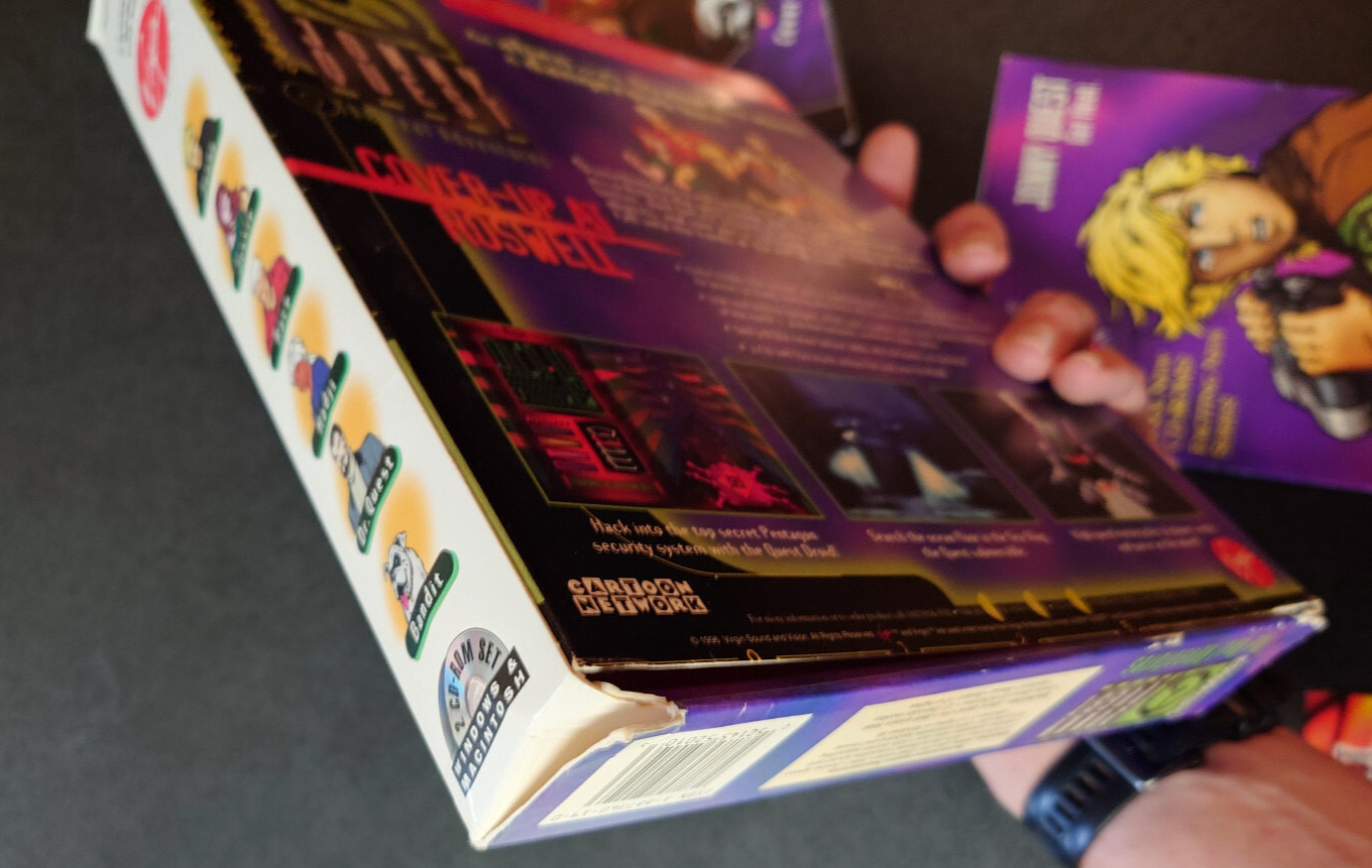 The Real Adventures of Jonny Quest - Cover-Up at Roswell 1996 PC Game Virgin