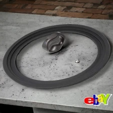 Universal Lid for Pots and Pans Fits 9.5-Inch to 12-Inch Cookware Tempered Glass