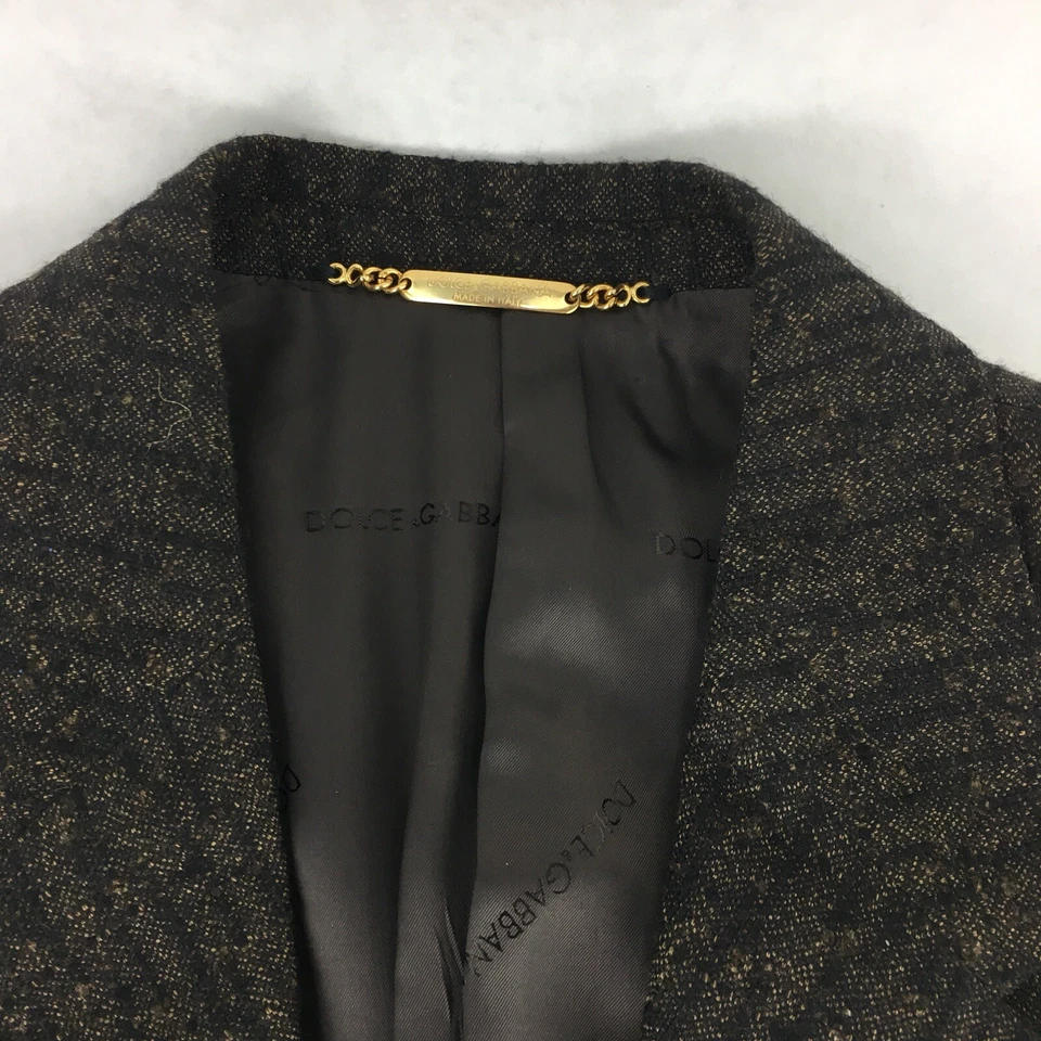 DOLCE & GABBANA - Traje de 3 piezas - Lana de alpaca talla 44 US 53 IT XL Foto 3 de 4