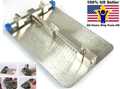 1Pcs Stainless Steel Mobile Phone PCB Fixtures Repairing Tablet and Cell phones
