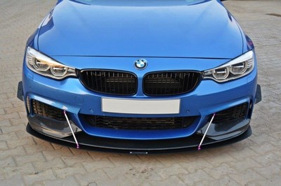 Racing Cup Spoilerlippe Front Ansatz V.3 für BMW 4er Coupe / Gran Coupe / Cabrio