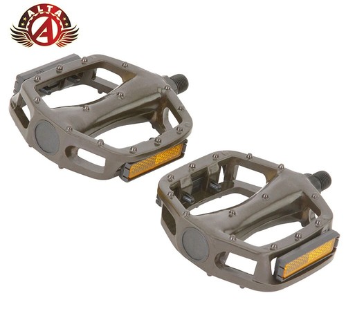 NEW ALLOY 1/2" OR 9/16" Axle Flat Platform Pedal for Track Fixie MTB Cruiser Kid - Picture 13 of 13