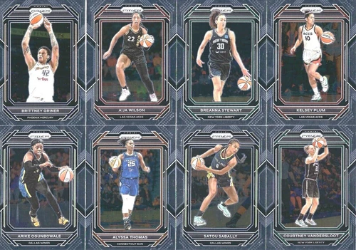 2023 Panini Prizm WNBA Basketball Trading Cards Base and Rookies Pick From List